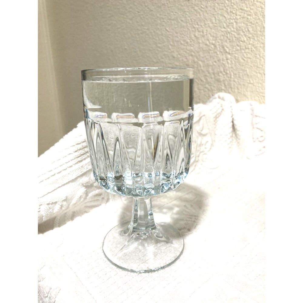 Libbey‎ Glass Company Winchester Water Goblet 2263045 Lot of 4